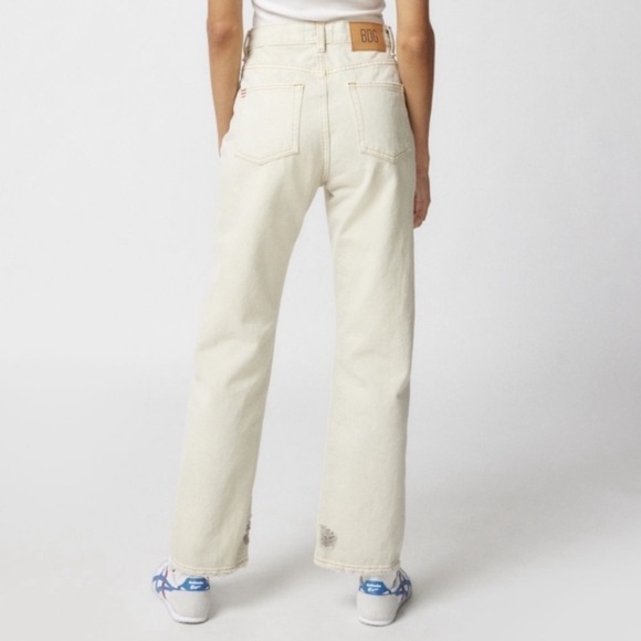 BDG high-waisted cowboy jeans white size 24 - Picture 4 of 14